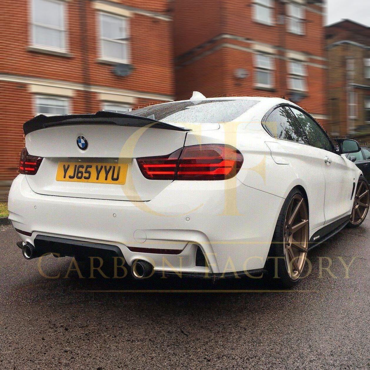PSM Style Pre-Preg Carbon Fibre Boot Spoiler for BMW F82 M4 Coupe 14-20