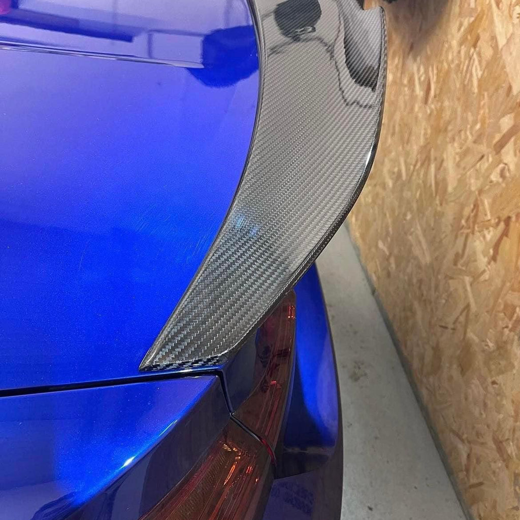 PSM Style Pre-Preg Carbon Fibre Boot Spoiler for BMW F82 M4 Coupe 14-20