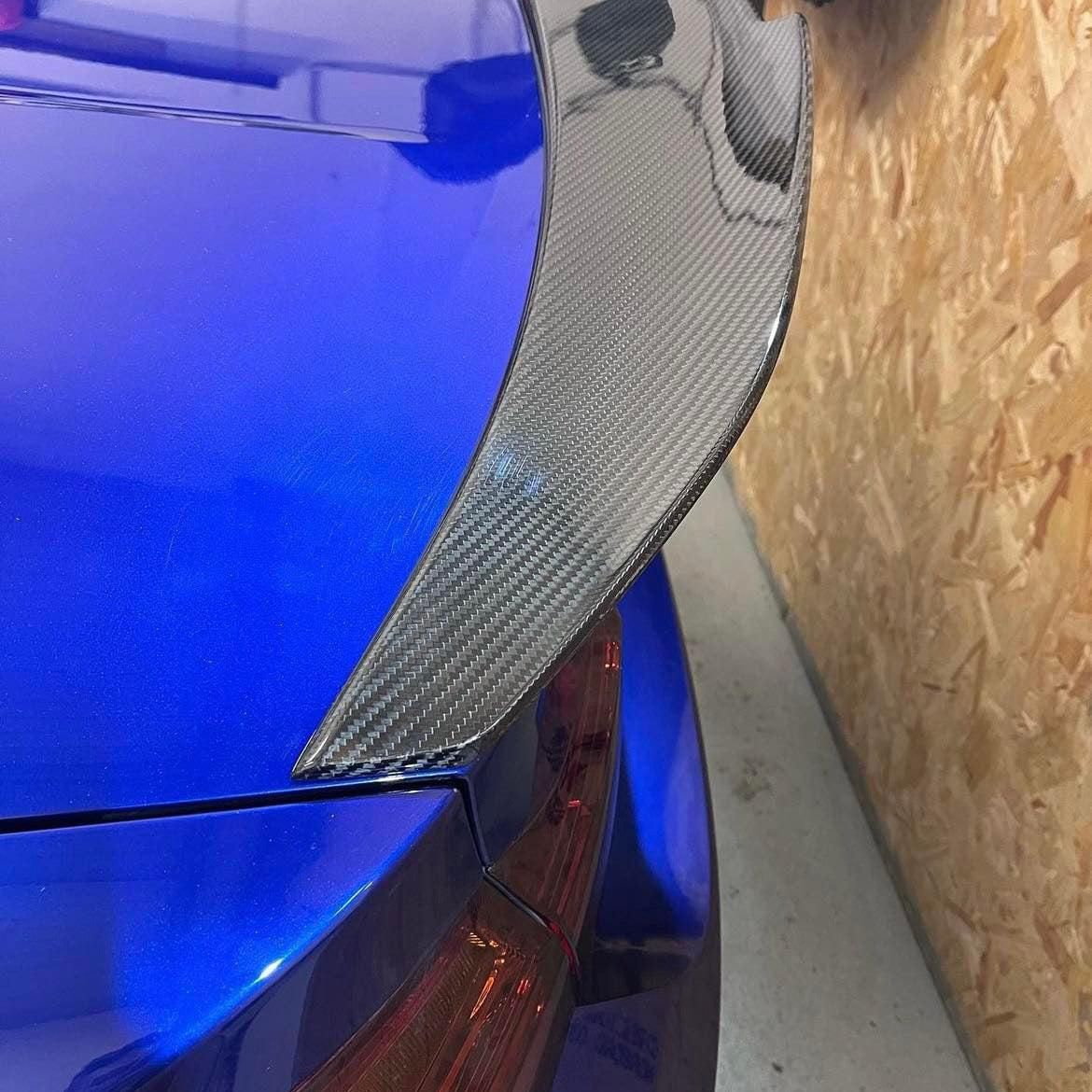 PSM Style Pre-Preg Carbon Fibre Boot Spoiler for BMW F82 M4 Coupe 14-20