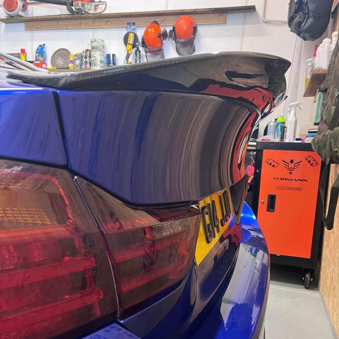 PSM Style Pre-Preg Carbon Fibre Boot Spoiler for BMW F82 M4 Coupe 14-20