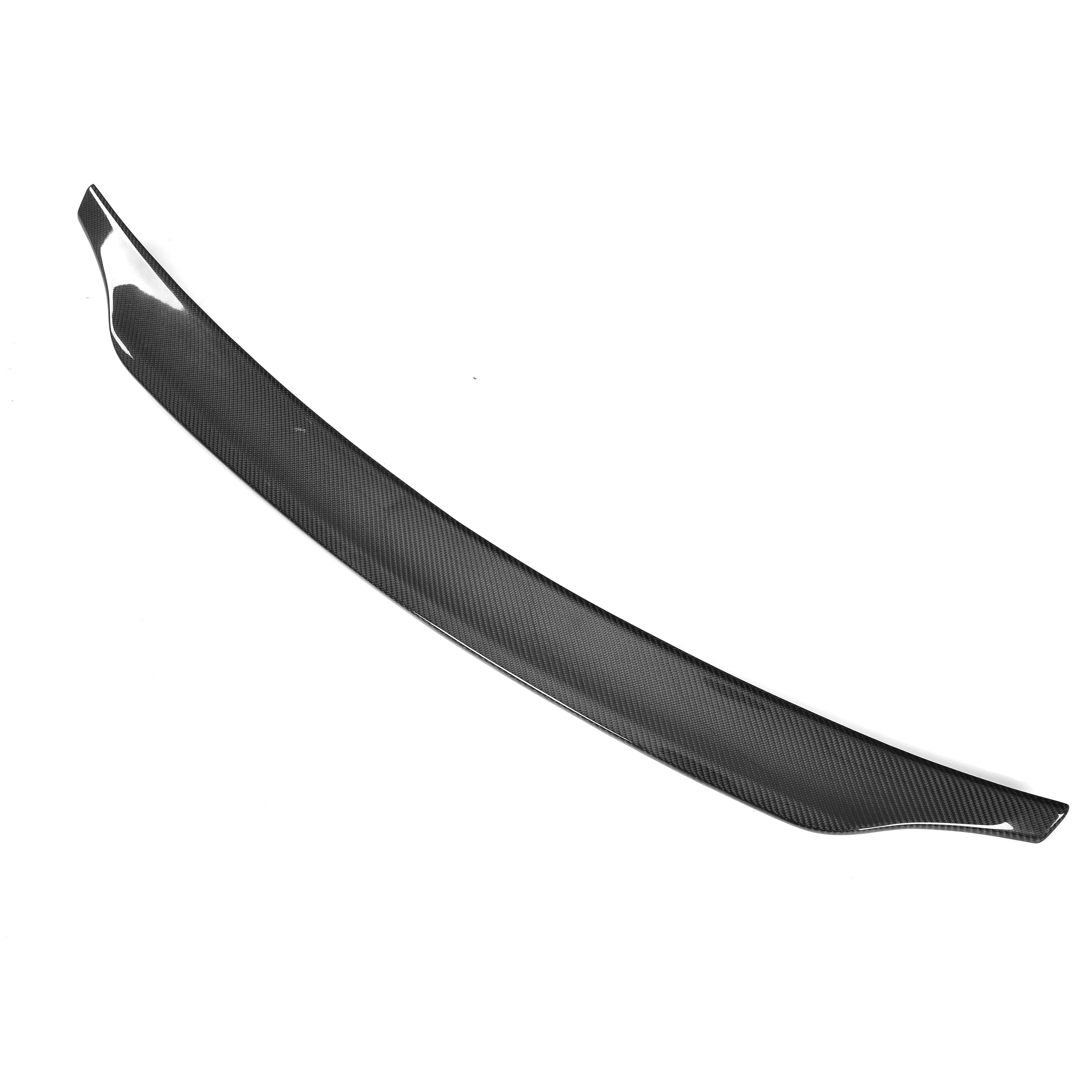 R Style Carbon Fibre Boot Spoiler for Audi B8 B8.5 S5 RS5 2 Door 07-16