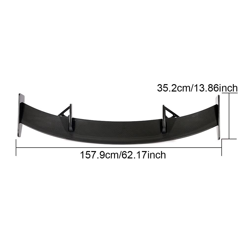 RS Style Pre-Preg Carbon Fibre Boot Spoiler for Audi 8S TT TTS TTRS MK3 15-23
