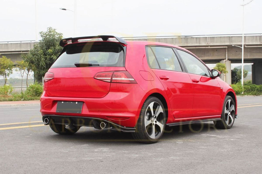 RZ Style Carbon Fibre Boot Spoiler for VW Golf MK7 GTI GTD & R 14-20