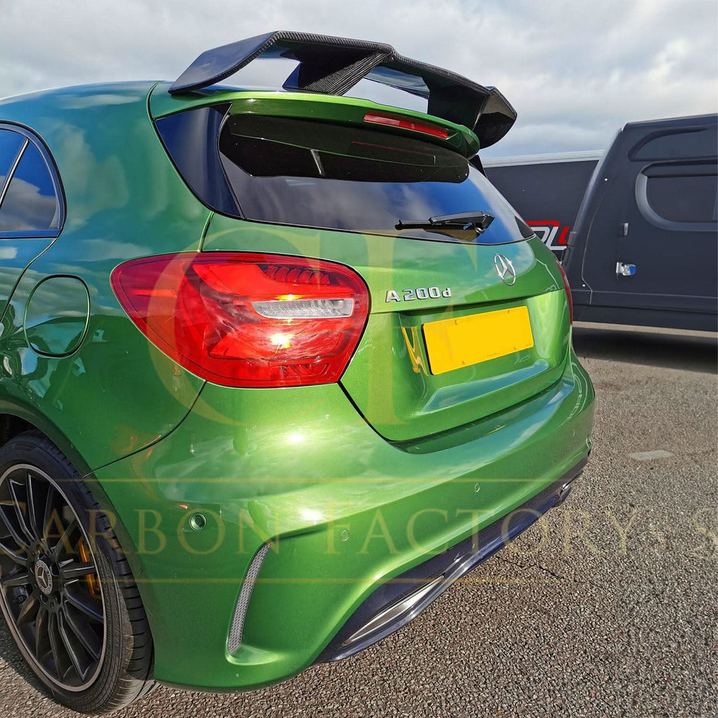 RZ Style Carbon Fibre Roof Spoiler for Mercedes Benz W176 A Class 13-18