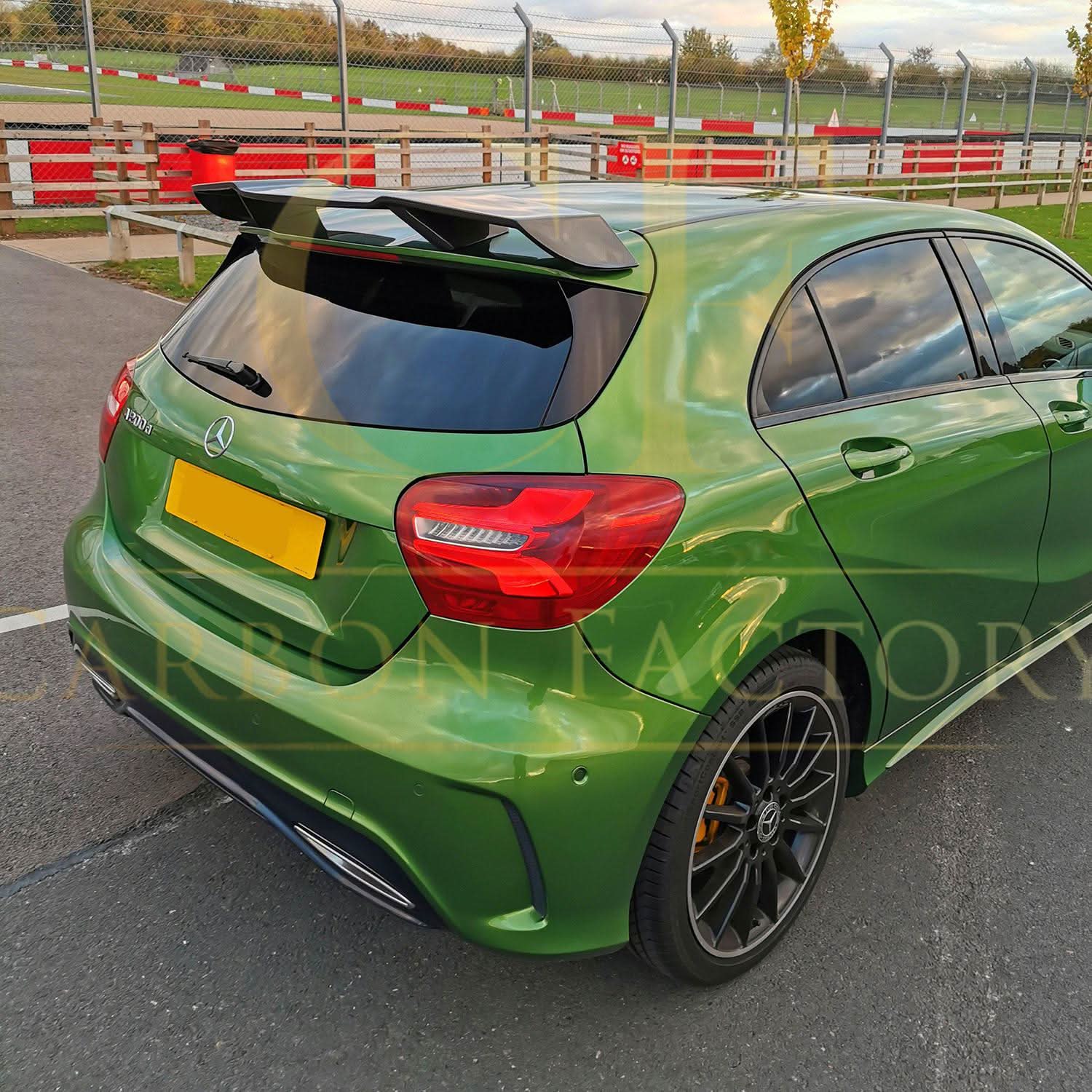 RZ Style Carbon Fibre Roof Spoiler for Mercedes Benz W176 A Class 13-18