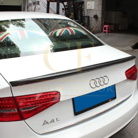 S4 Style Carbon Fibre Boot Spoiler for Audi A4 B8.5 13-15