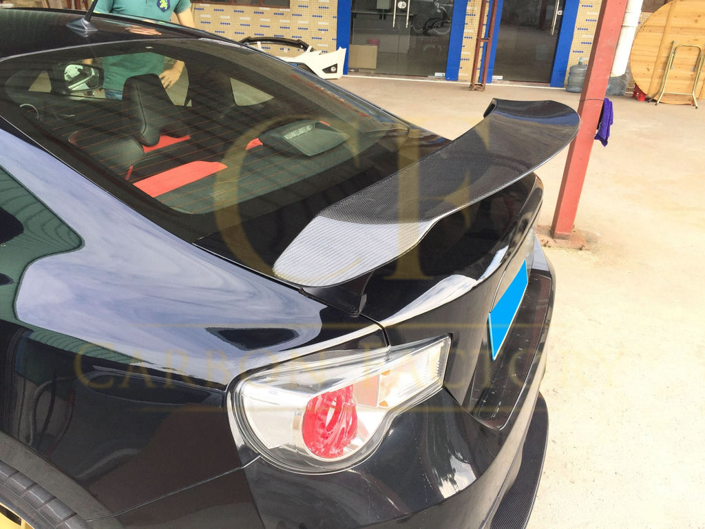 Sard Style Carbon Fibre Boot Spoiler for Toyota GT86 12-20