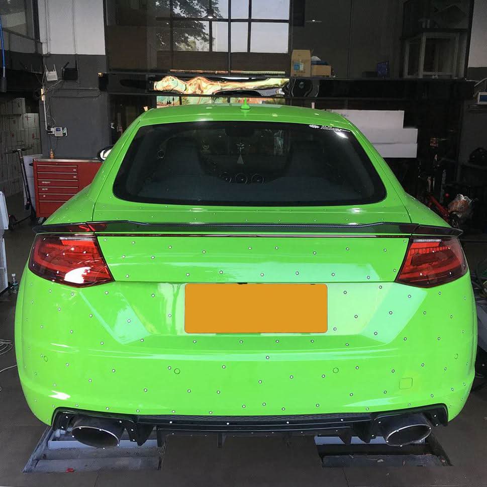 V Style Carbon Fibre Boot Spoiler for Audi 8S TT TTS MK3 15-19