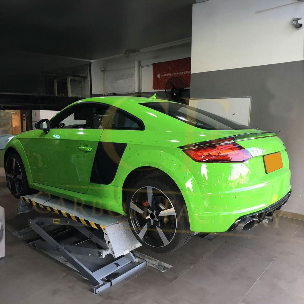 V Style Carbon Fibre Boot Spoiler for Audi 8S TT TTS MK3 15-19