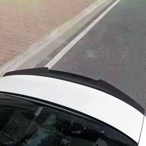 V Style Carbon Fibre Boot Spoiler for Audi A3 S3 RS3 Saloon 20-24