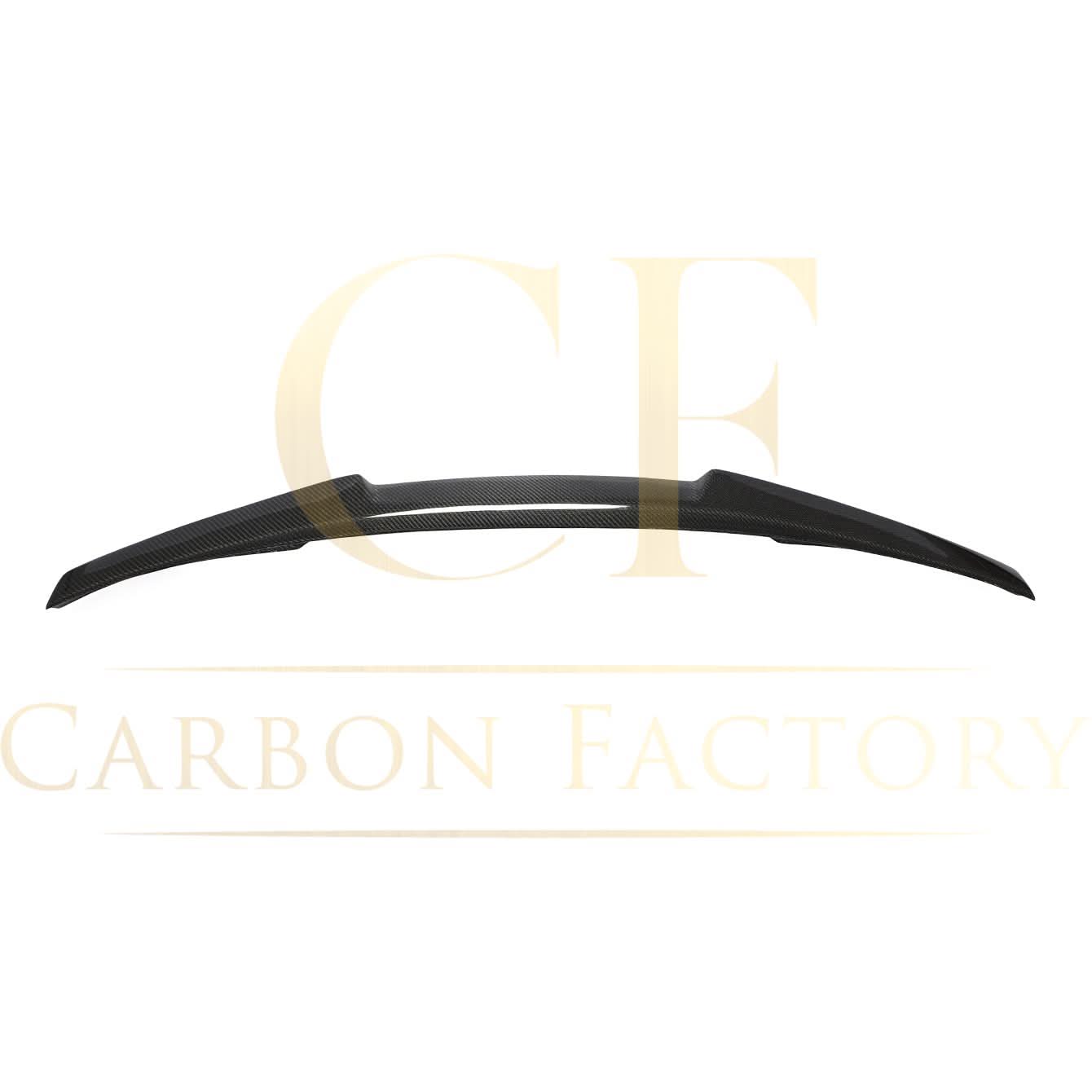V Style Carbon Fibre Boot Spoiler for Audi A3 S3 RS3 Saloon 20-24