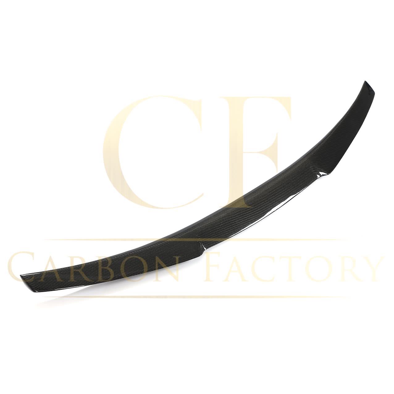 V Style Carbon Fibre Boot Spoiler for Audi A3 S3 RS3 Saloon 20-24