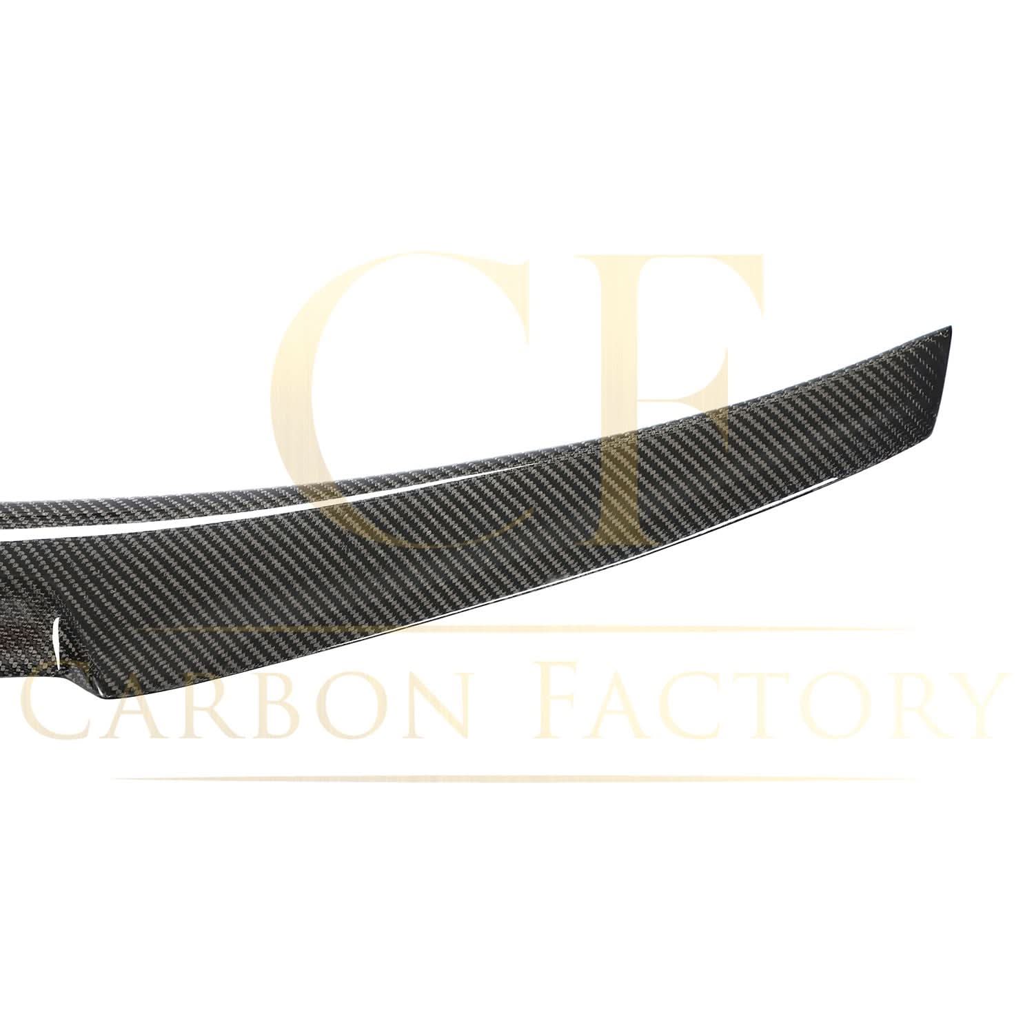 V Style Carbon Fibre Boot Spoiler for Audi A3 S3 RS3 Saloon 20-24