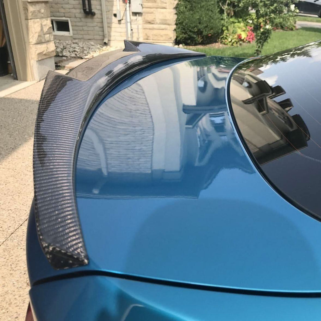 V Style Carbon Fibre Boot Spoiler for BMW 4 Series F36 Gran Coupe 14-20