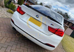 V Style Carbon Fibre Boot Spoiler for BMW 4 Series F36 Gran Coupe 14-20