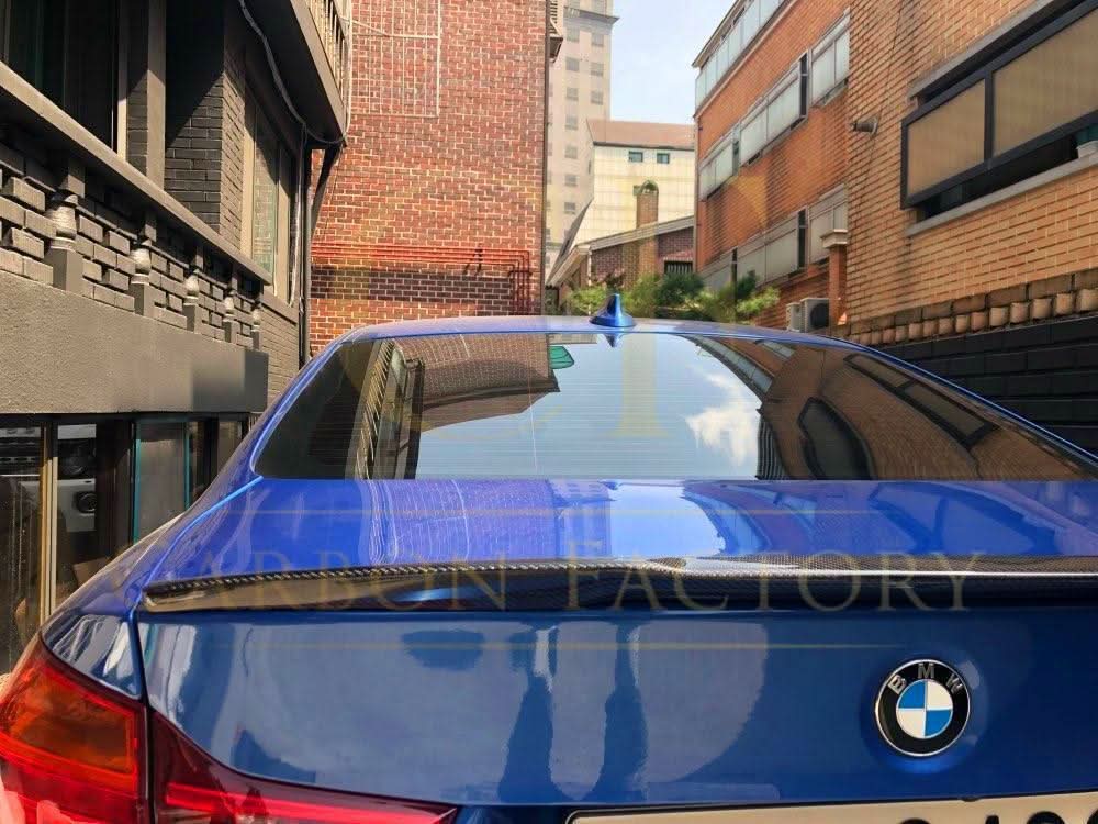 V Style Carbon Fibre Boot Spoiler for BMW 4 Series F36 Gran Coupe 14-20