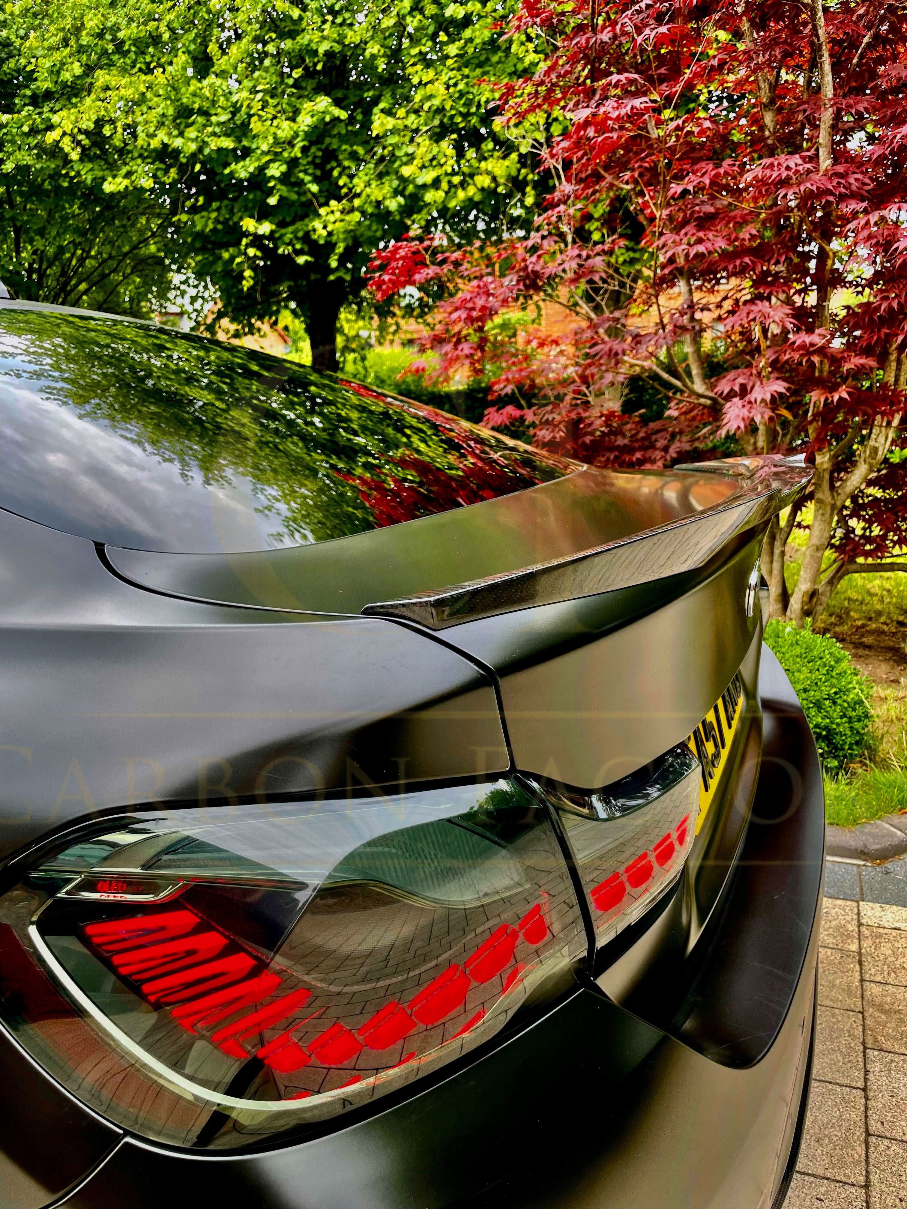 V Style Carbon Fibre Boot Spoiler for BMW 4 Series F36 Gran Coupe 14-20