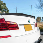 V Style Carbon Fibre Boot Spoiler for BMW 5 Series F10 inc M5 10-17