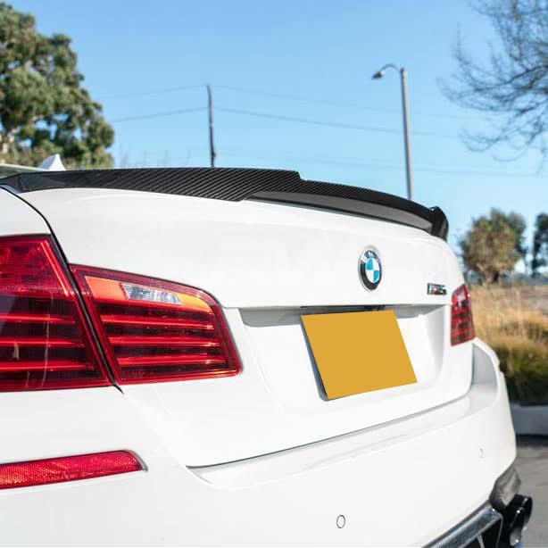 V Style Carbon Fibre Boot Spoiler for BMW 5 Series F10 inc M5 10-17