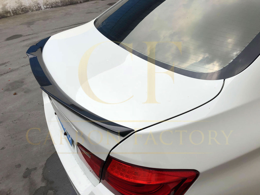 V Style Carbon Fibre Boot Spoiler for BMW 5 Series F10 inc M5 10-17