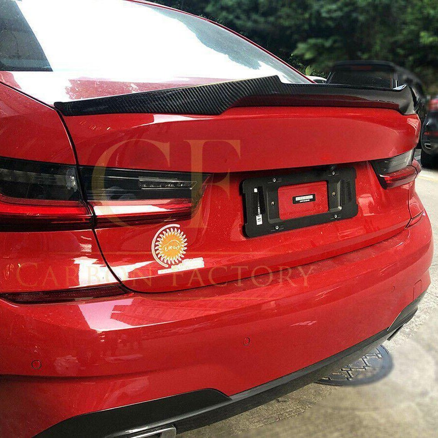 V Style Pre-Preg Carbon Fibre Boot Spoiler for BMW G20 3 Series G80 M3 19-Present
