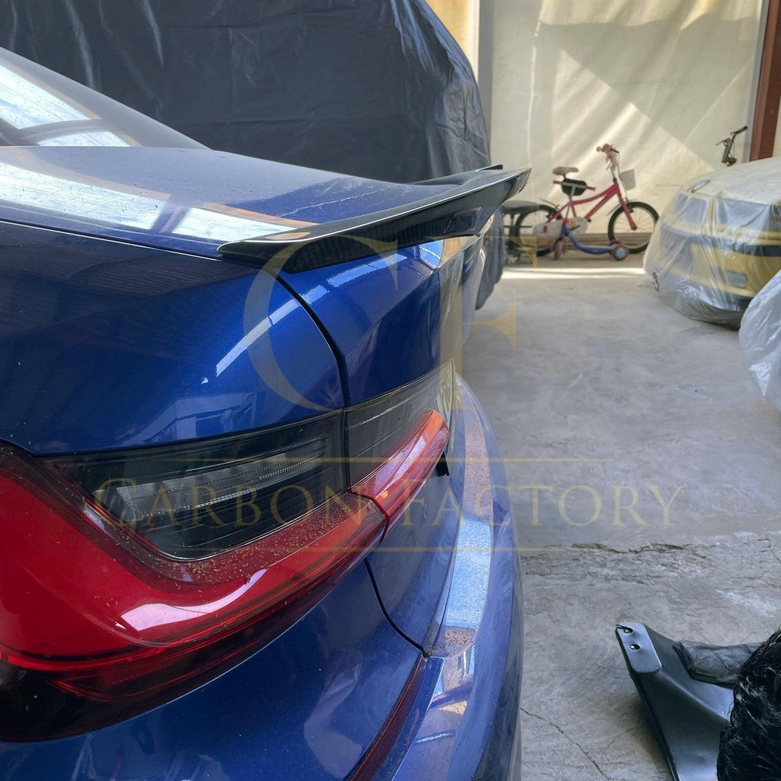 V Style Pre-Preg Carbon Fibre Boot Spoiler for BMW G20 3 Series G80 M3 19-Present