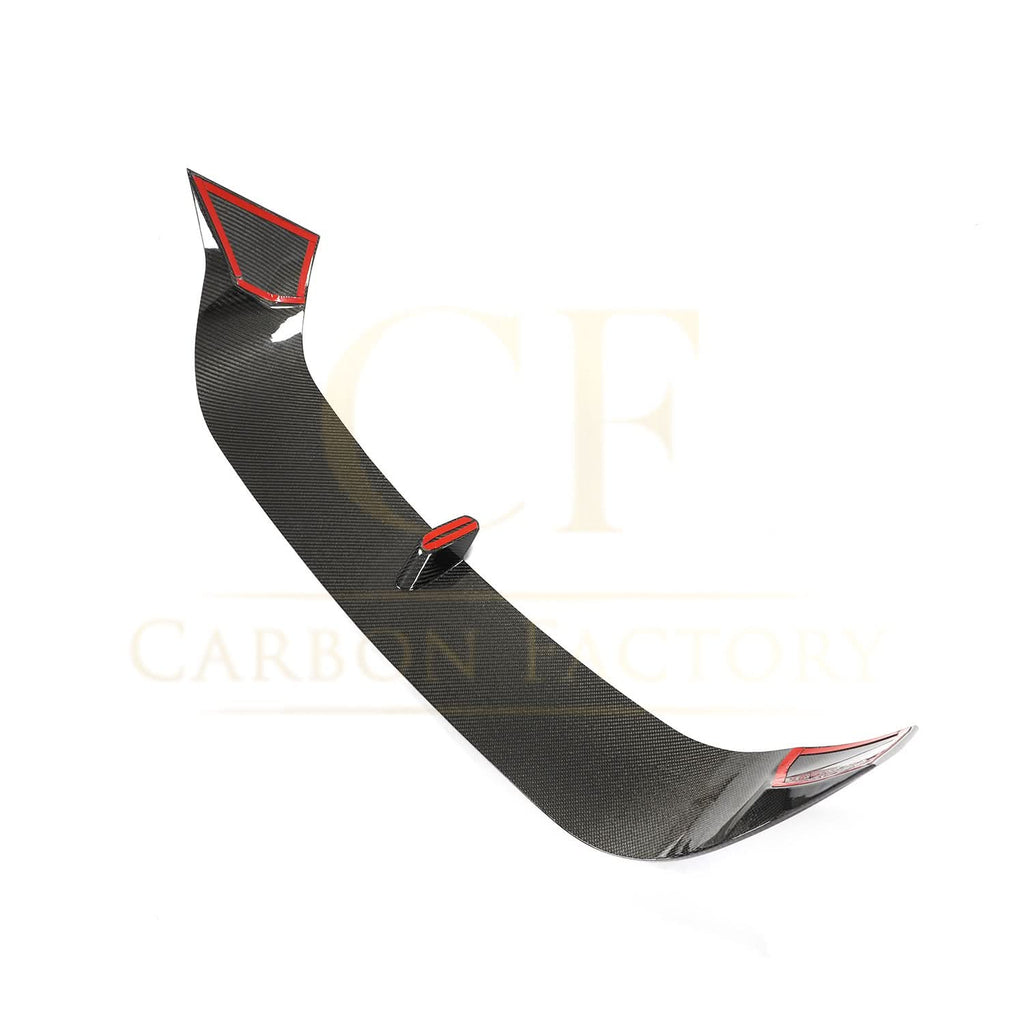 V Style Carbon Fibre Boot Spoiler for VW Golf MK8 inc GTI & R 21-Present