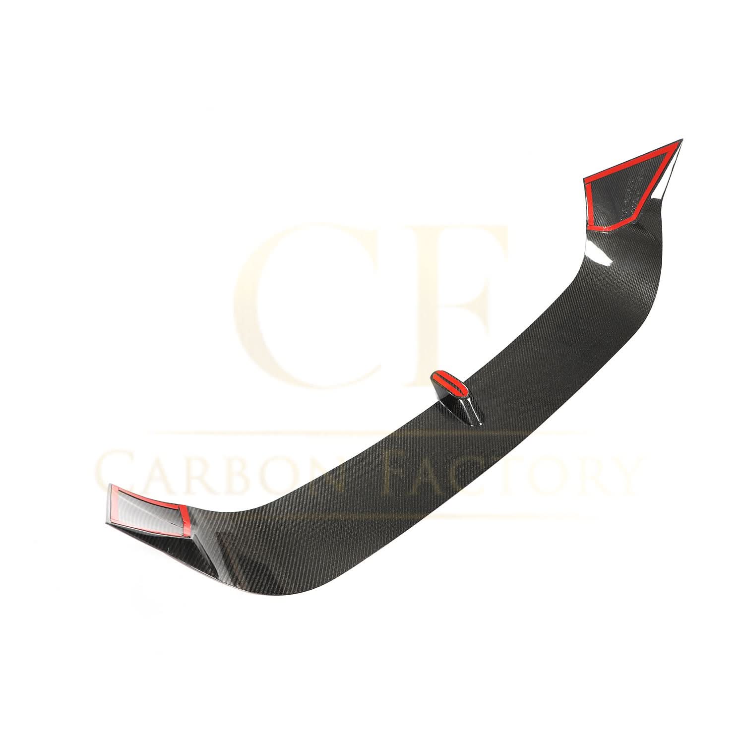 V Style Carbon Fibre Boot Spoiler for VW Golf MK8 inc GTI & R 21-Present
