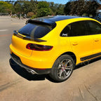 V Style Carbon Fibre Mid Spoiler for Porsche Macan 14-20