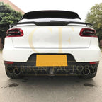 V Style Carbon Fibre Mid Spoiler for Porsche Macan 14-20