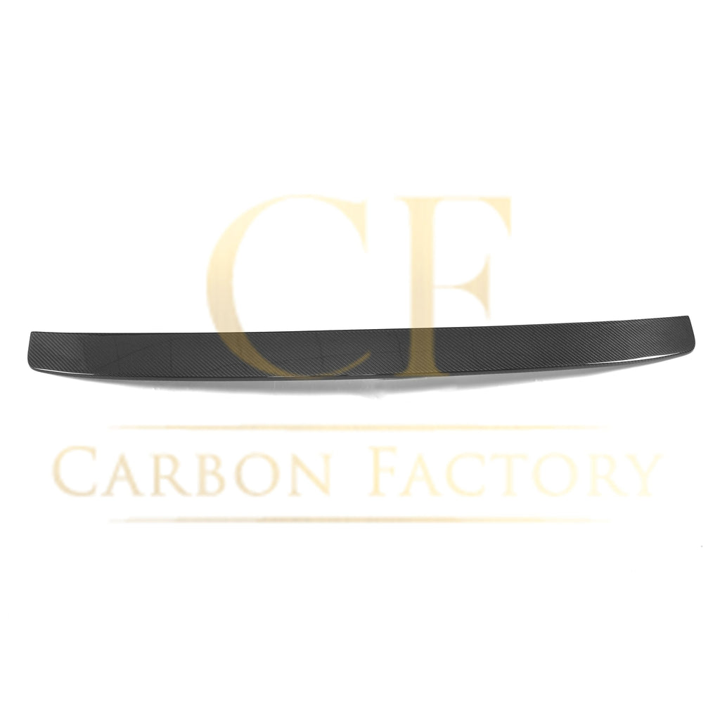 V Style Carbon Fibre Roof Spoiler for Mercedes Benz W205 C Class Coupe 15-21