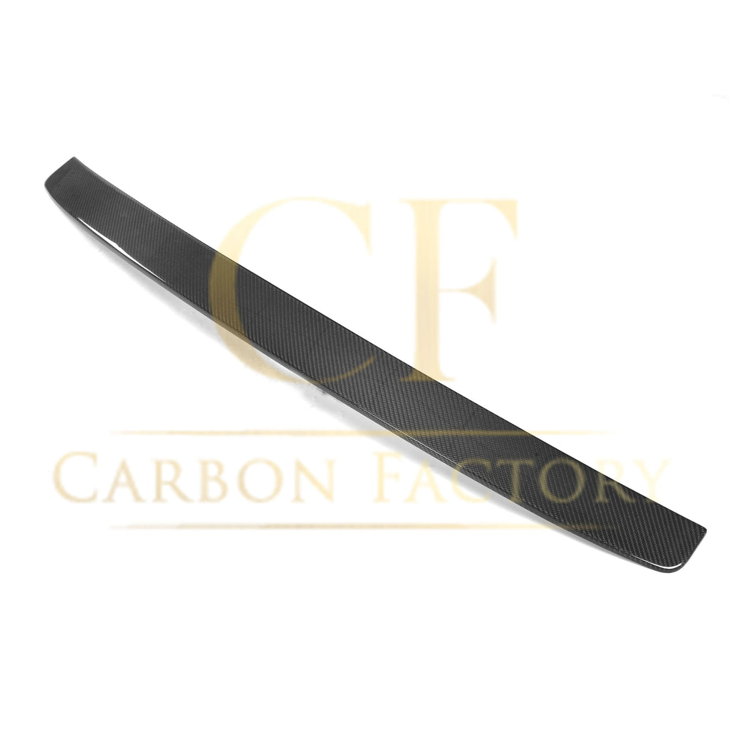 V Style Carbon Fibre Roof Spoiler for Mercedes Benz W205 C Class Coupe 15-21