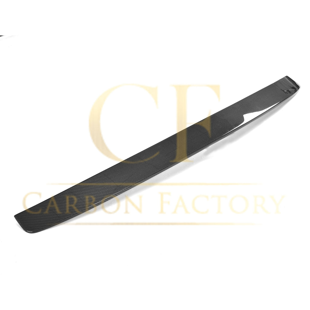 V Style Carbon Fibre Roof Spoiler for Mercedes Benz W205 C Class Coupe 15-21