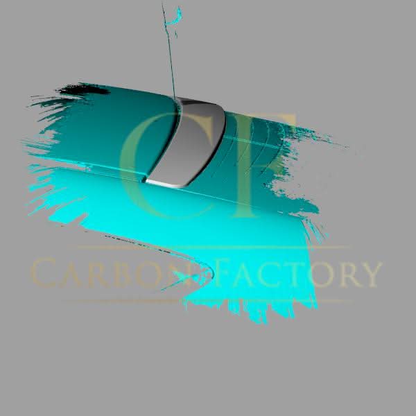 V Style Carbon Fibre Roof Spoiler for Mercedes Benz W205 C Class Coupe 15-21