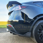 V Style Pre-Preg Carbon Fibre Rear Spoiler for Tesla Model Y 19-23