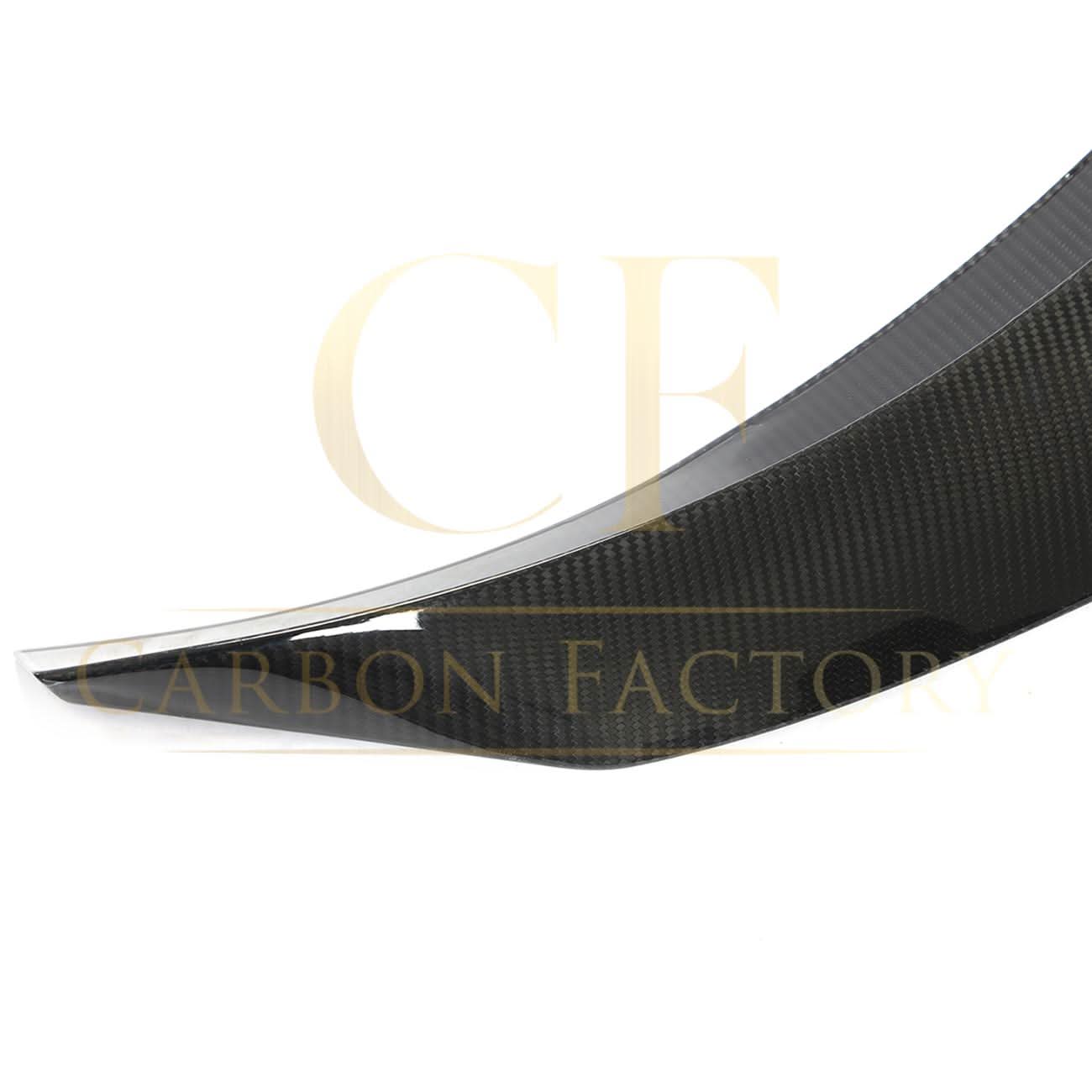 V Style Pre-Preg Carbon Fibre Rear Spoiler for Tesla Model Y 19-23