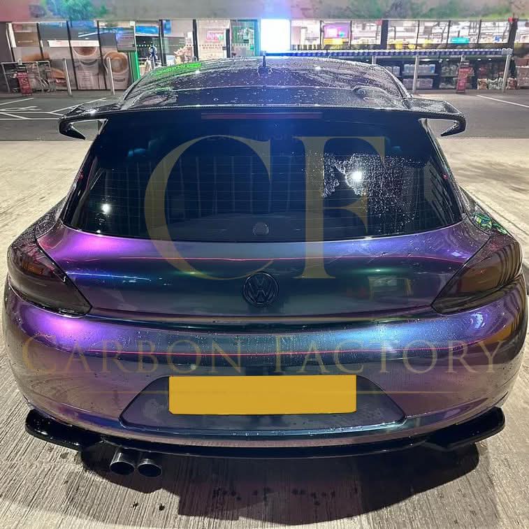 VT Style Carbon Fibre Roof Spoiler for VW Scirocco 09-14