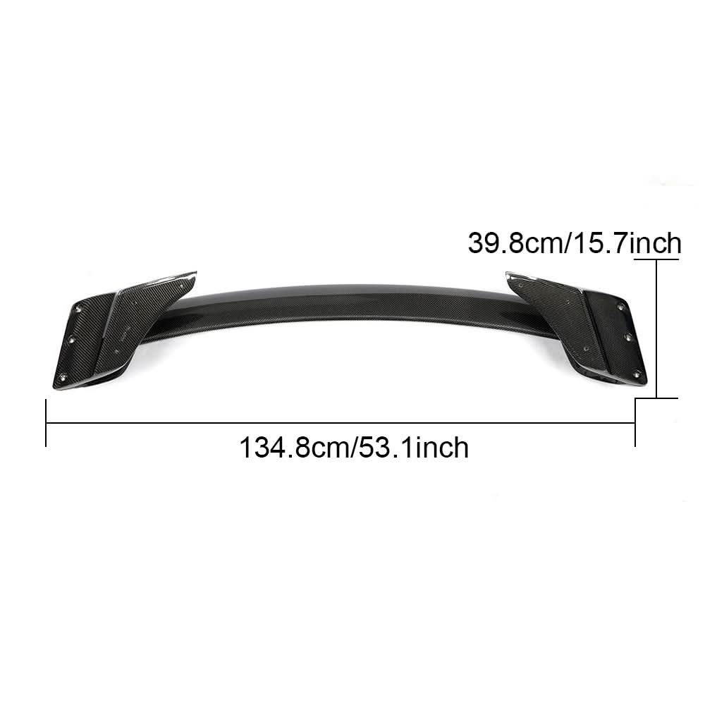 WF Style Carbon Fibre Boot Spoiler for Toyota GT86 12-20