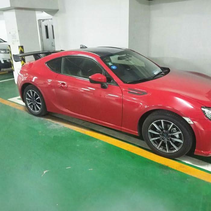 ZELE Style Carbon Fibre Boot Spoiler for Toyota GT86 12-20