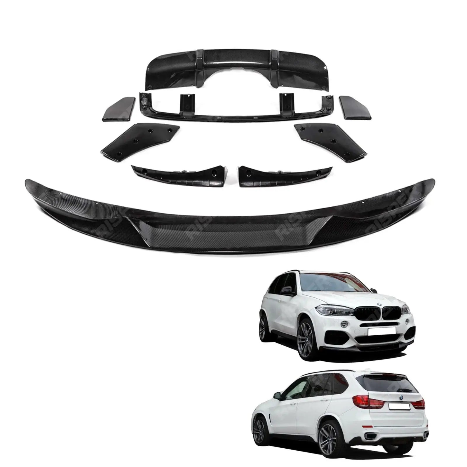 Carbon Look Aero Kit For BMW X5 F15 M Sport