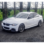 Carbon Look Full Aero Body Kit Diffuser 0___0 For BMW 3 Series F30 M Sport 2012-2018