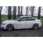 Carbon Look Full Aero Body Kit Diffuser 0___0 For BMW 3 Series F30 M Sport 2012-2018