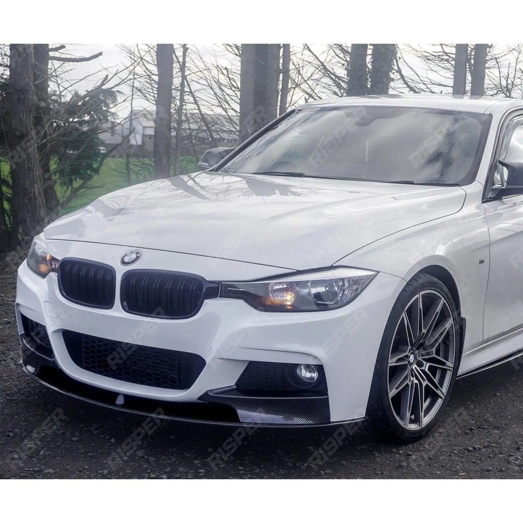 Carbon Look Full Aero Body Kit Diffuser 0___0 For BMW 3 Series F30 M Sport 2012-2018