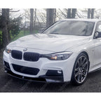 Carbon Look Full Aero Body Kit Diffuser 0___0 For BMW 3 Series F30 M Sport 2012-2018