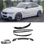 Carbon Look Full Aero Body Kit Diffuser 0___0 For BMW 3 Series F30 M Sport 2012-2018