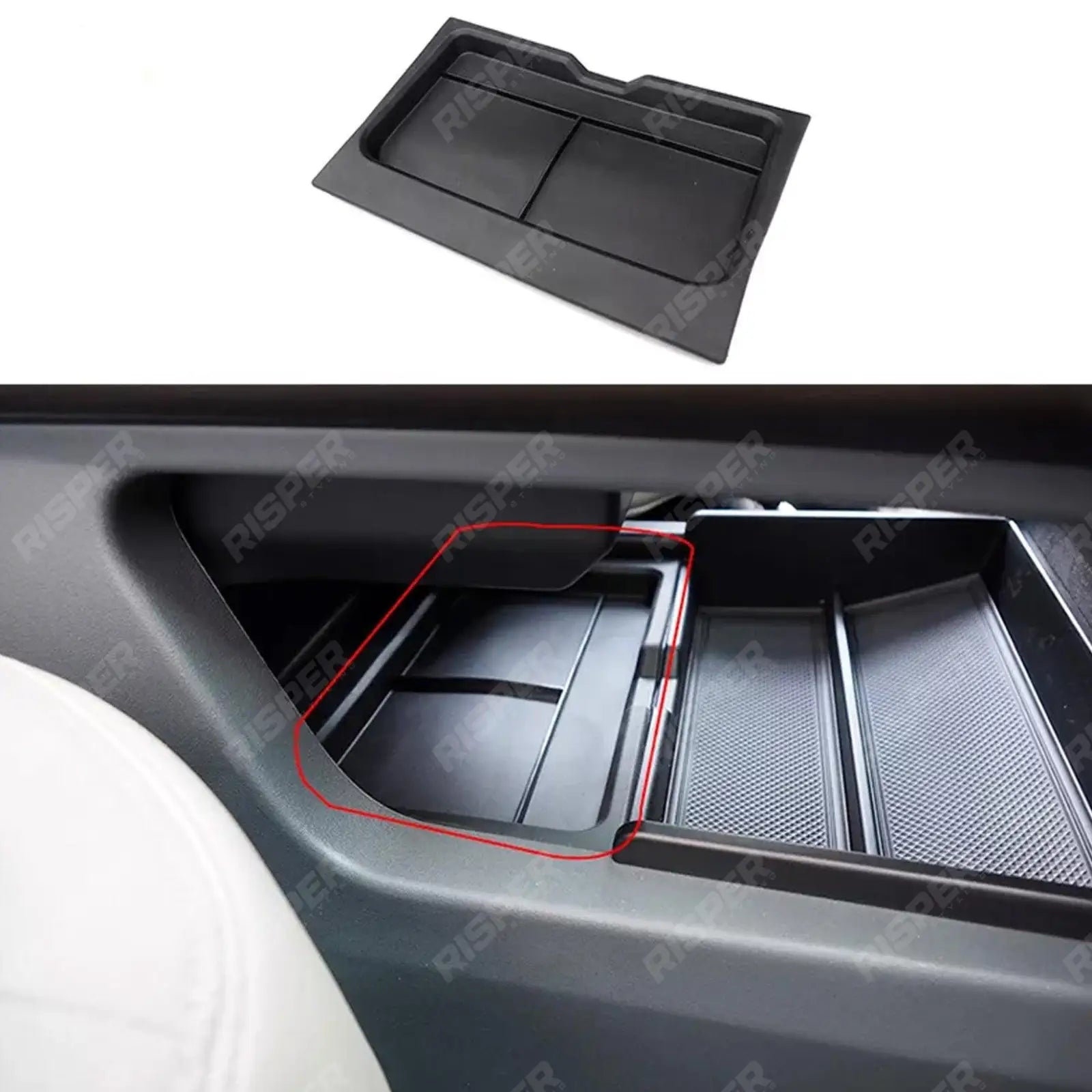 Central Control Lower Storage Mat For Land Rover Defender L663 90/110/130 2020 On