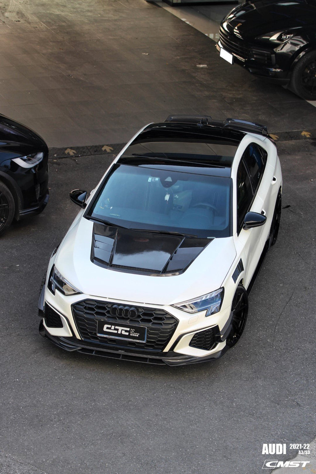 CMST - AUDI A3 / S3 / RS3 8Y CARBON FIBRE HOOD / BONNET V2