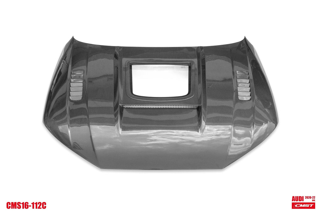 CMST - AUDI A4 S LINE / S4 B9 B9.5 CARBON FIBRE TRANSPARENT HOOD / BONNET