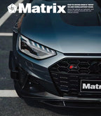 CMST - AUDI A4 S LINE / S4 B9.5 CARBON FIBRE FRONT BUMPER CANARDS