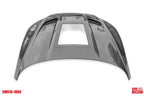 CMST - AUDI A5 S5 RS5 B9 B9.5 CARBON FIBRE TRANSPARENT BONNET HOOD V2